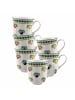Villeroy & Boch 6er Set Henkelbecher French Garden Fleurence in Bunt 250 ml in bunt