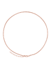Steel_Art Halskette Damen Giulia rose goldfarben in rosegoldfarben