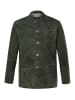 JP1880 Lederjacke in dunkeloliv