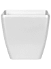 Beliani Outdoor Blumentopf ASTRAS in Silber - (W) 50 x (H) 48 x (L) 50 cm