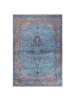 Beliani Kurzflor KANSU in Blau/Rot/Beige - (W) 160 x (H) 1 x (L) 230 cm