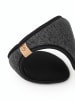 SCHIETWETTER Ohrenschützer "Strandmuschel" in black/taupe melange