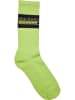 Urban Classics Urban Classics Unisex Loading Socks 3-Pack in white/black/frozenyellow