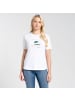 Craghoppers T-Shirt Ally in Optic White Sunst