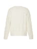 CARNEA Damen Strickjacke in Wollweiss