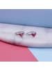 Lucardi 925 Silber Ring  Herz