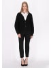 DreiMaster Damen Cardigan in Schwarz