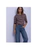 Street One Langarmshirt in rustic rouge