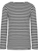 Normani Outdoor Sports Marine Seemanns Langarm Shirt Sankt Petersburg in Marine/Weiß