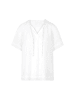 MARC CAIN Lässiges Blusenshirt in Weiß