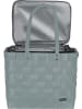 normani normani Flechtkorb mit großer Kühltasche in Mint