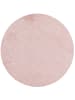 Kurzflor Teppich Silvia in Rosa