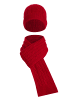 Felix Hardy Set Aus Schal Und Mütze in Rot