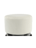 Kayoom Hocker Gipsy in creme - schwarz