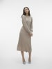 Vero Moda Strickkleid in Silver Mink