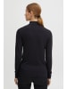 Oxmo Rollkragenpullover OXKatja in Schwarz