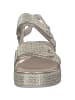 Marco Tozzi Keilsandaletten in GOLD COMB