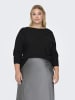 ONLY Carmakoma Strickpullover in Black 1