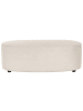 Beliani Ottomane AMAL in Beige - (W) 120 x (H) 41 x (L) 54 cm