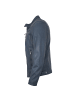 deercraft Lederjacke Lammnappa in Blau
