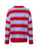 SAMSOE & SAMSOE Pullover Sajeanne in rot hellblau - 0001
