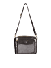 FELIPA Damen Schultertasche Aus Leder in Silber