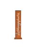 relaxdays Gartendeko "Lieblingsplatz" in Braun - (B)20 x (H)71 x (T)15 cm