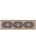 Beliani Kurzflor CIVRIL in Bunt/Beige/Schwarz - (W) 80 x (L) 300 cm