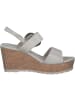 Marco Tozzi Plateau-Sandaletten in Cream