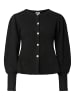 Pieces Strickjacke in Black 1