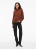 Vila Strickpullover in Burnt Henna