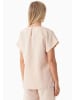 Organication Bluse "WOR17230" in Zartbeige
