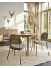 Beliani 4er-Set Esszimmerstuhl RILEY in Beige