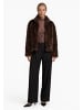 Zero  Langarm-Shirt mit Muster in Brown/Cream