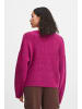 b.young Strickpullover BYONEMA VNECK JUMPER - 20813897 in lila