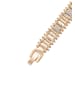 faina Women Link Bracelet With Rhinestones in Rose Gold