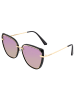 Bertha Polarisierte Sonnenbrille "Rylee" in Schwarz/Lila
