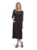 Vera Mont Maxikleid ohne Verschluss in Blau/Khaki