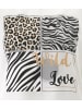 Aniston SELECTED Shirtbluse in offwhite-ocker-beige-schwarz