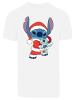 F4NT4STIC T-Shirt Disney Lilo & Stitch Christmas in weiß