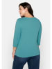 sheego Shirt in aqua