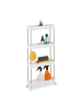 relaxdays Nischenwagen in Weiß - (B)41,5 x (H)88 x (T)14,5 cm