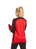 erima Six Wings Sweatshirt in rot/schwarz