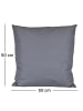JACK 1x Outdoor Kissenhülle 50x50cm Uni in Blaugrau