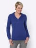 Sieh an! Pullover in royalblau
