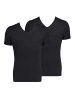 Sloggi Unterhemd / Shirt Kurzarm Go - Organic Cotton in Schwarz