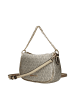 Michael Kors Gold Stoff Handtasche