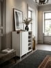 KADIMA DESIGN Schuhschrank WL5.712 Holz 100x108x37,5 cm Ablage Hoch, Design in Weiß