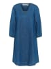 CULTURE Kleid CUlivie Relaxed fit in Dark Blue Wash