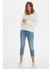 Kaffe Strickpullover KAjolan Regular fit in Chalk